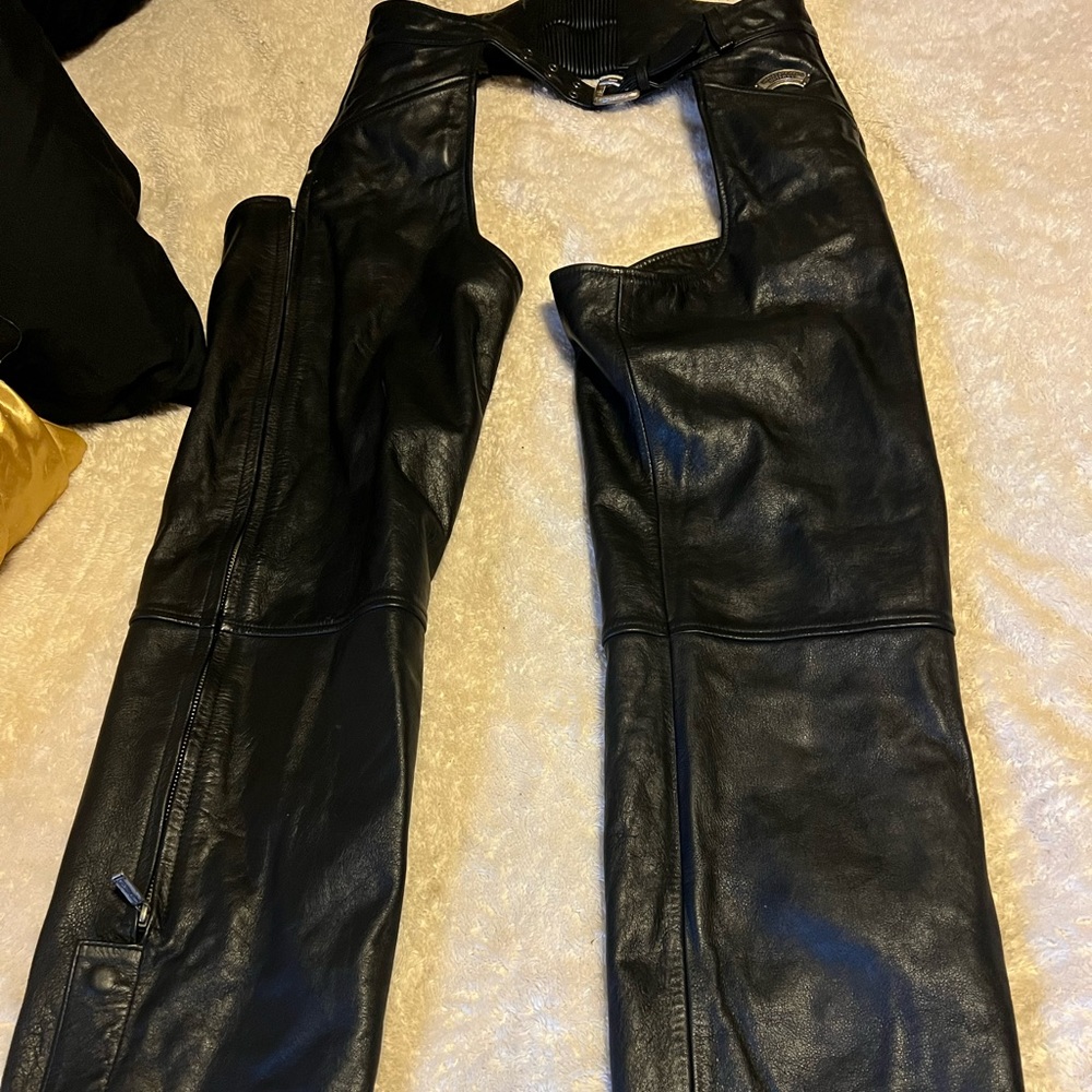 Harley Davidson women’s Leather chaps